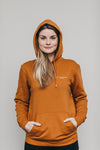 surf mit freunden hoodie | roasted orange